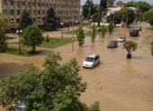 Центральная часть Сухума и жилой сектор в районе ул. Титова затоплены