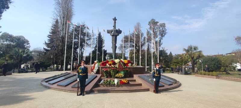 30-й годовщине Мартовской наступательной операции посвящаются памятные мероприятия, которые проходят в Сухуме 